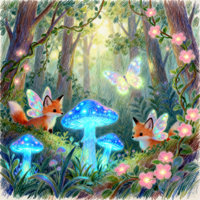 AI Colored Drawings gallery