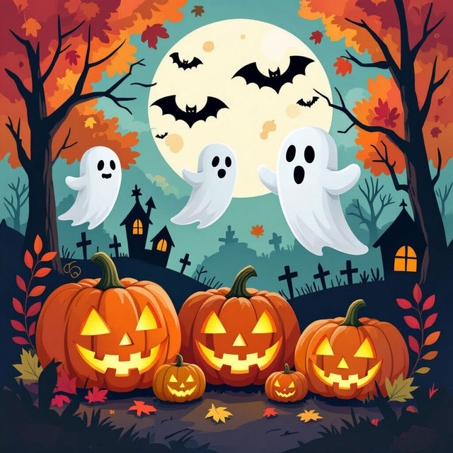 Halloween Art Activities - Made With AI gallery