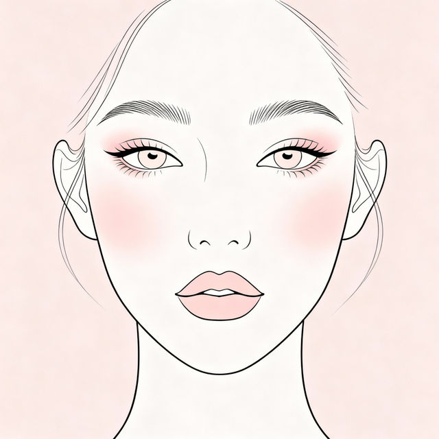 Easy Makeup Drawings - Create Yours Now gallery