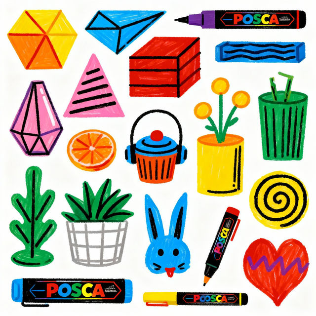 Posca Marker Art gallery