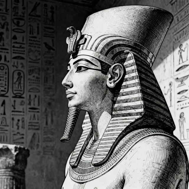Ramses II Art - AI Generated gallery