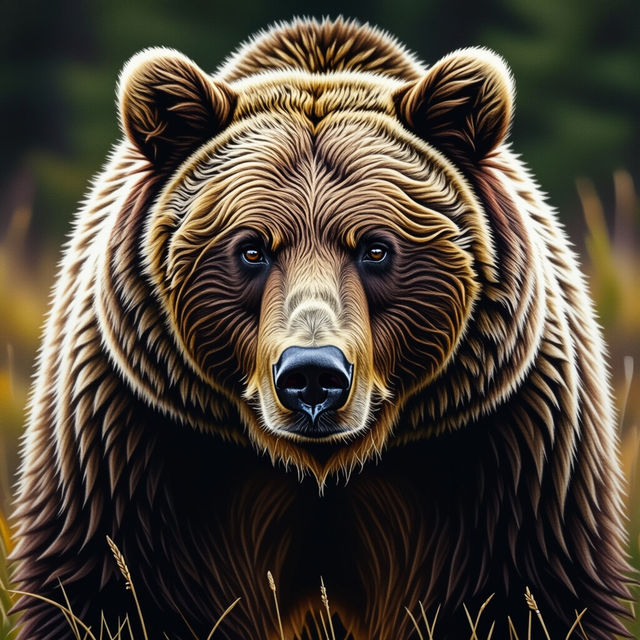 Realistic Bear Drawings - Made With AI gallery