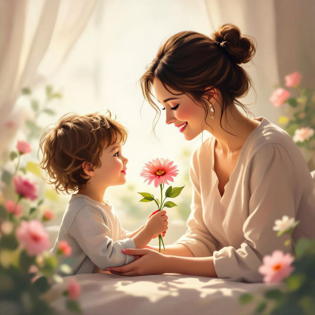 Mother's Day Pictures to Draw gallery
