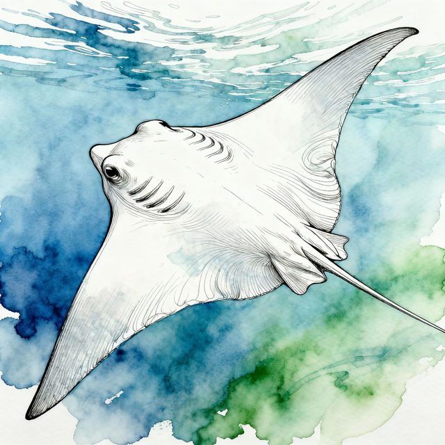 Sting Ray Drawings gallery