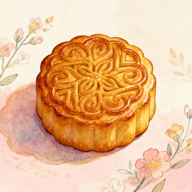 Mooncake Drawings - AI Generated Art gallery
