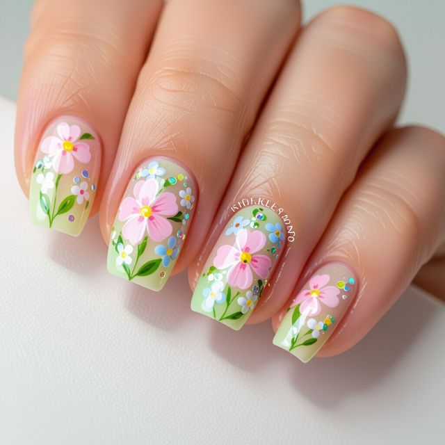 Spring Nail Art gallery