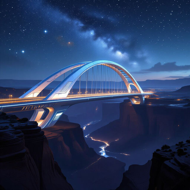 Pictures of Bridges - AI Generated gallery