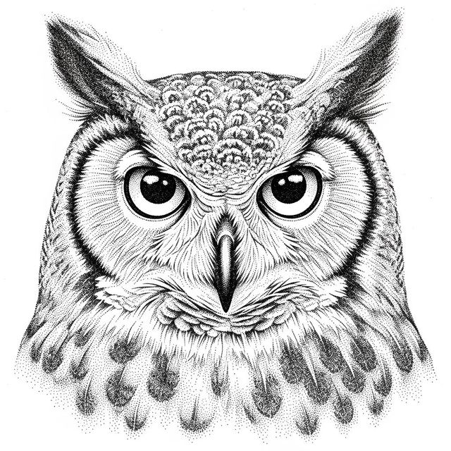 Explore Stunning Stippling Art Created with AI gallery