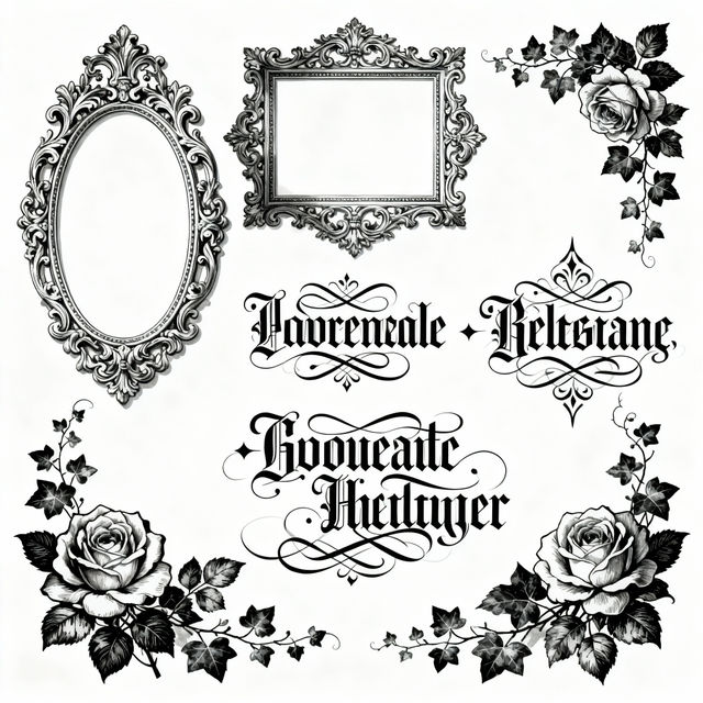 Black and White Clip Art gallery