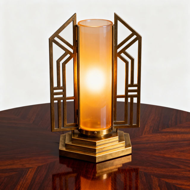 Art Deco Table Lamps - Designed with AI gallery