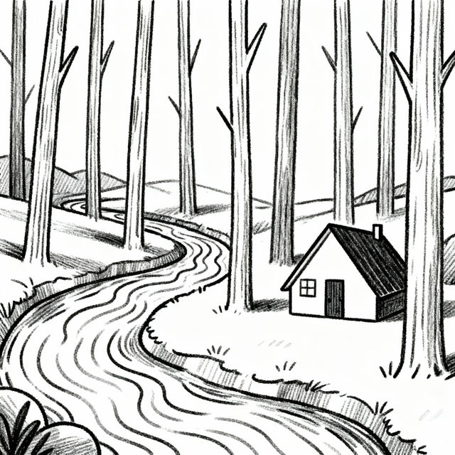 Easy Nature Drawings gallery