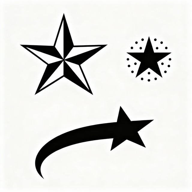 Easy Star Drawings - Made With AI gallery
