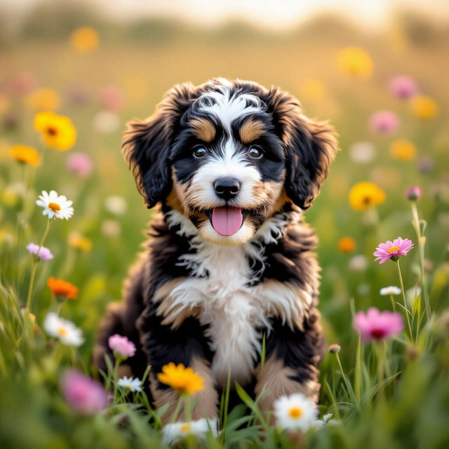 Pictures Of Bernedoodles gallery