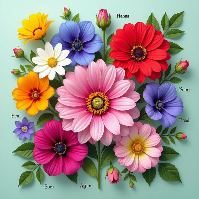 Pictures of Flowers and Names gallery