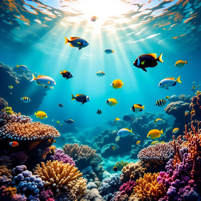 Fish Background Wallpapers - AI Generated gallery