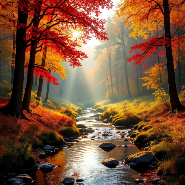 Autumn Background Wallpapers - Made With AI gallery