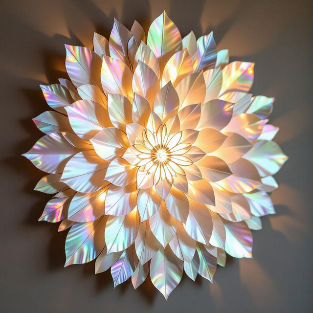 Capiz Shell Wall Art - AI Generated gallery