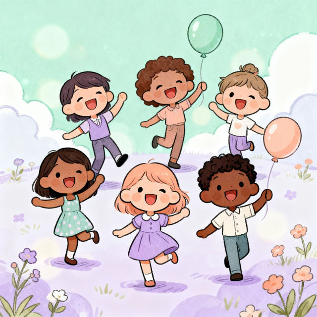 Cute Human Drawings - AI Generated Art gallery