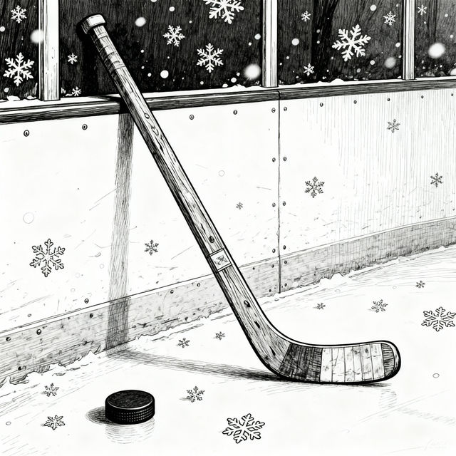 Hockey Stick Drawings - AI Generated Art gallery