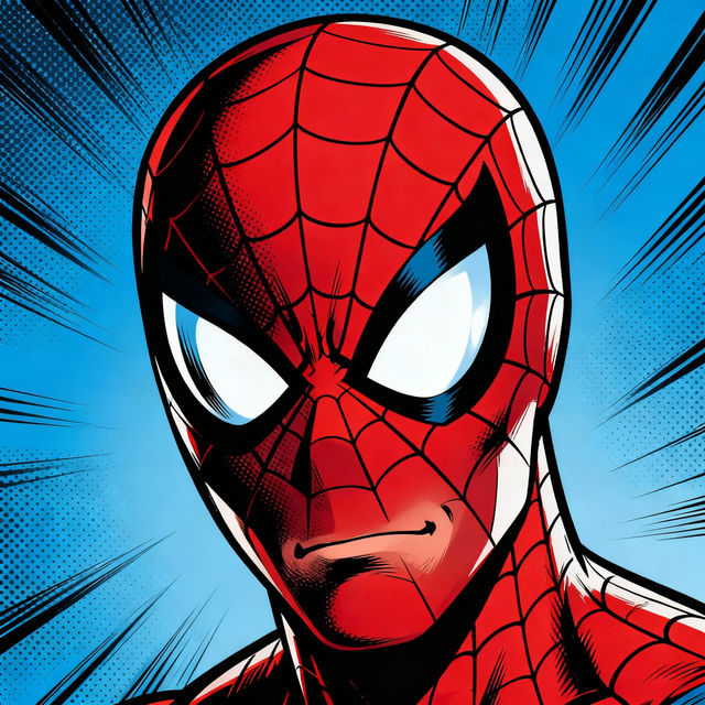 Spiderman Drawing Face - AI Art gallery