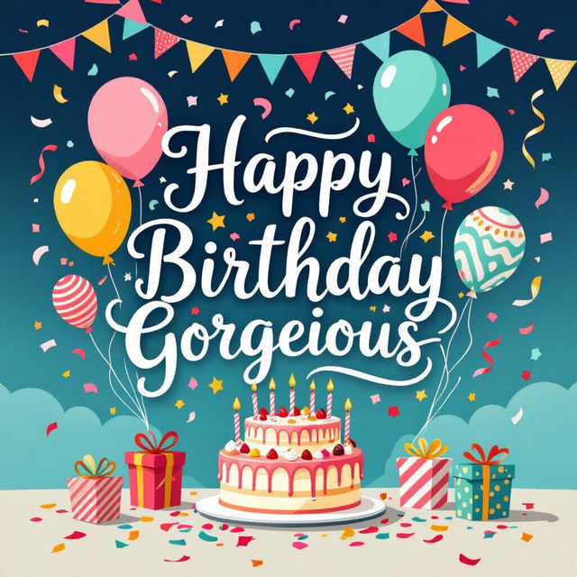 Happy Birthday Gorgeous Images - Made With AI gallery