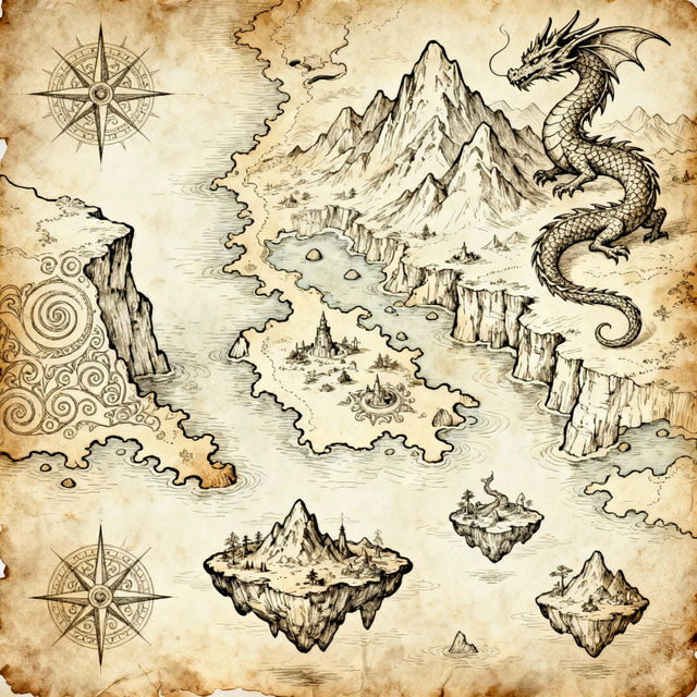 Map Sketch Art gallery