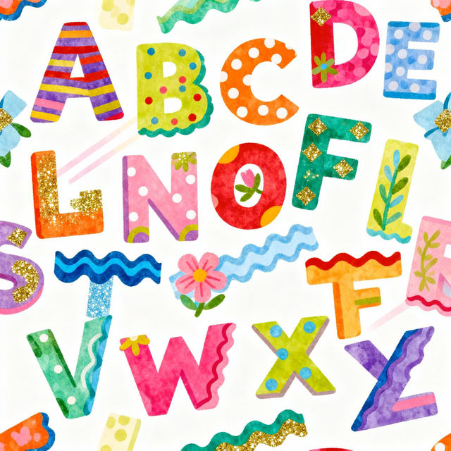 Alphabet Clip Art - Made With AI gallery