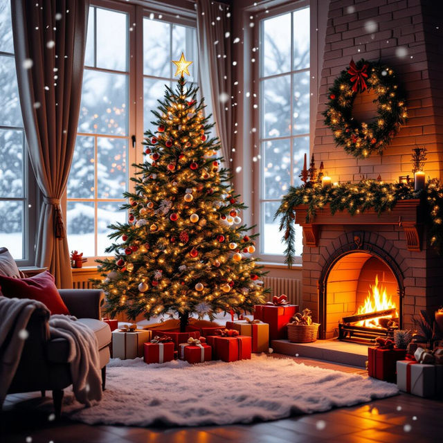 Christmas Greeting Images - Made With AI gallery