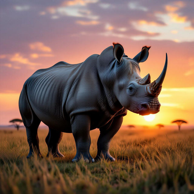 Picture Of A Rhinoceros gallery