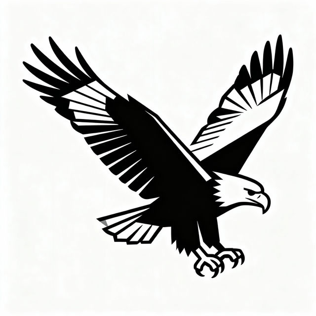 Easy Eagle Drawing gallery