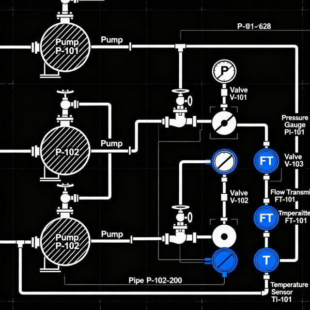 P&ID Drawings - Made With AI gallery
