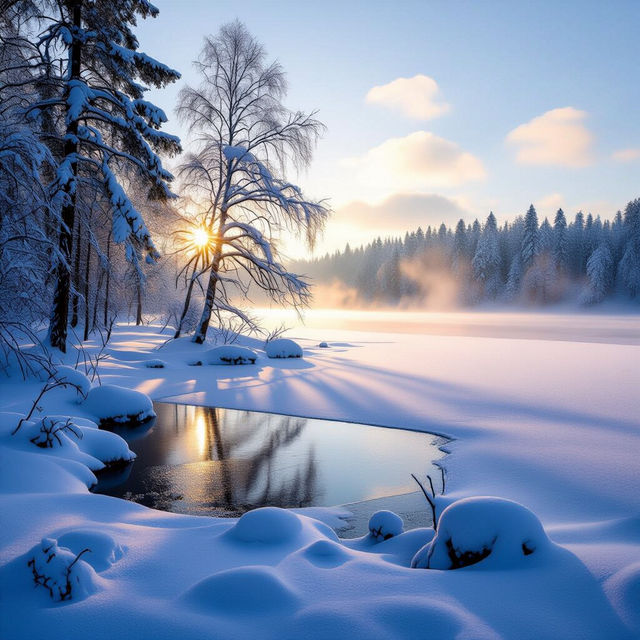 Good Morning Winter Images gallery
