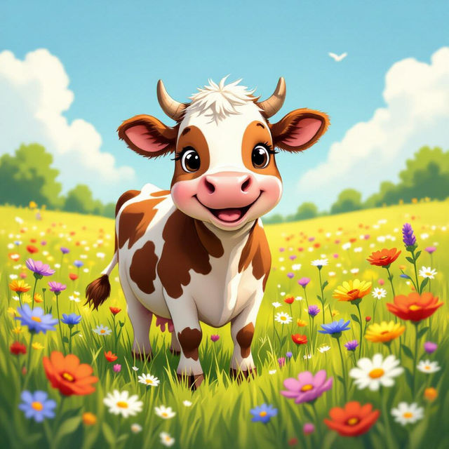 Cute Cow Wallpapers - Made With AI gallery