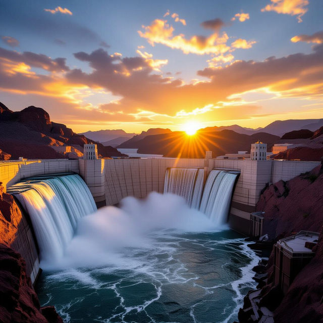 Hoover Dam Pictures - AI Generated gallery