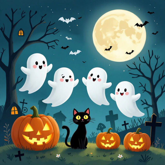 Halloween Picture Books - Made With AI gallery