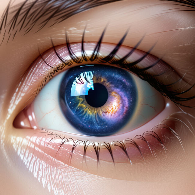 Eyes Wallpaper - Made With AI gallery