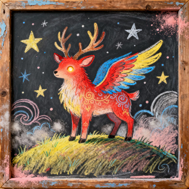 Chalkboard Drawings - AI Generated Art gallery