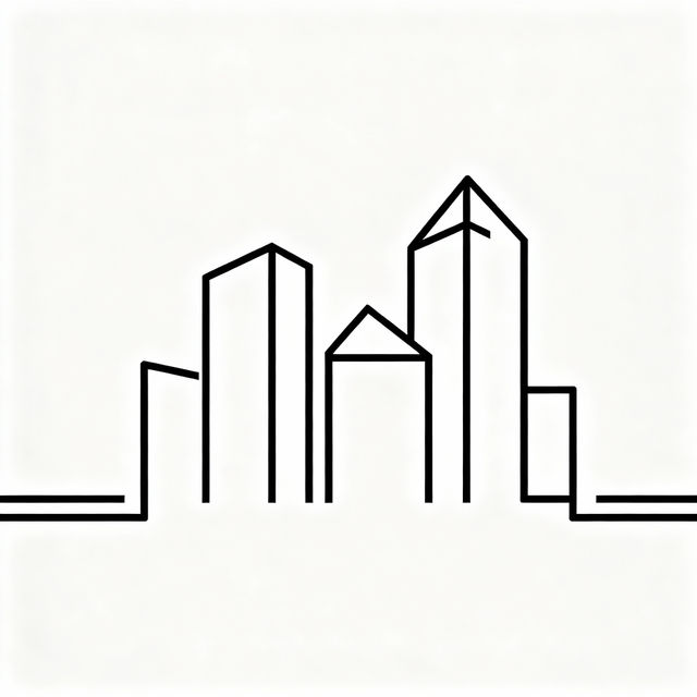 City Easy Drawing gallery