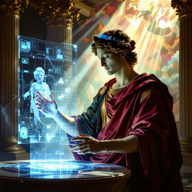 Classic Art Pieces - Reimagined by AI gallery