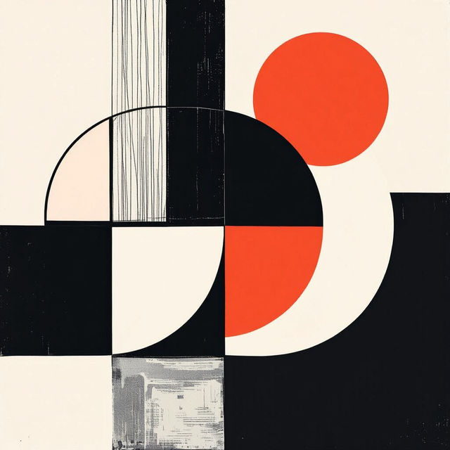 Abstract Minimalist Art - Created with AI gallery