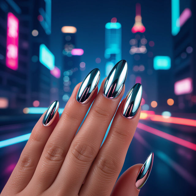 Chrome Nail Art Ideas gallery