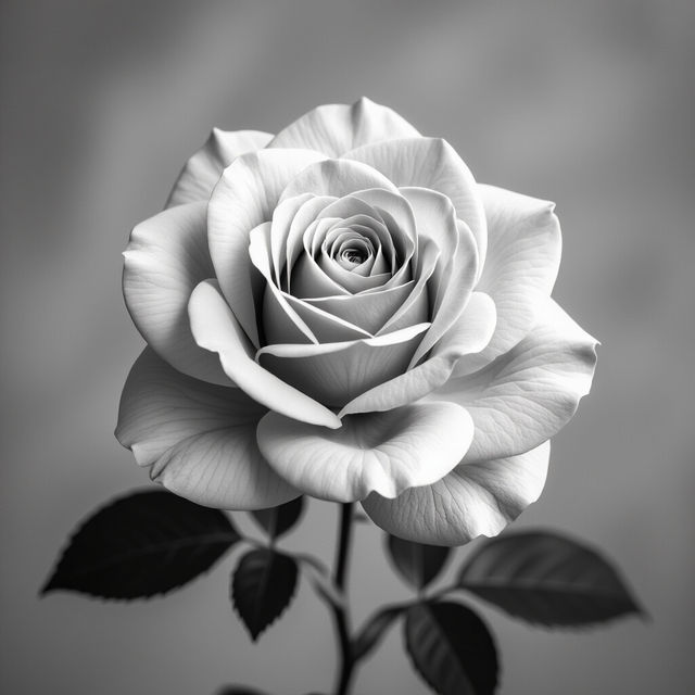 Black And White Flower Pictures gallery