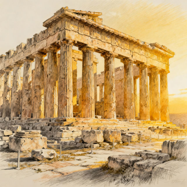 Ancient Greece Drawings gallery