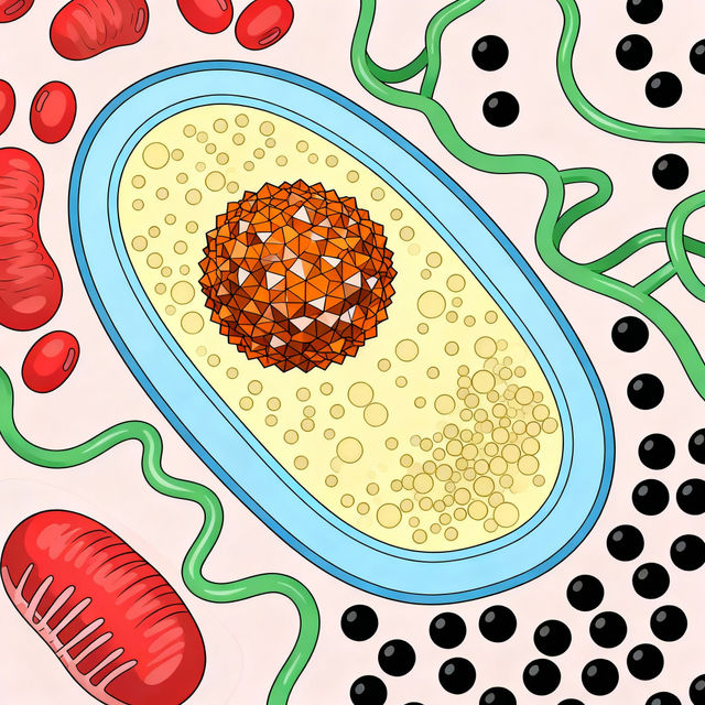 Peroxisome Drawings - AI Generated gallery