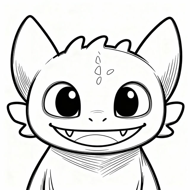 Toothless Drawing Easy - Made With AI gallery