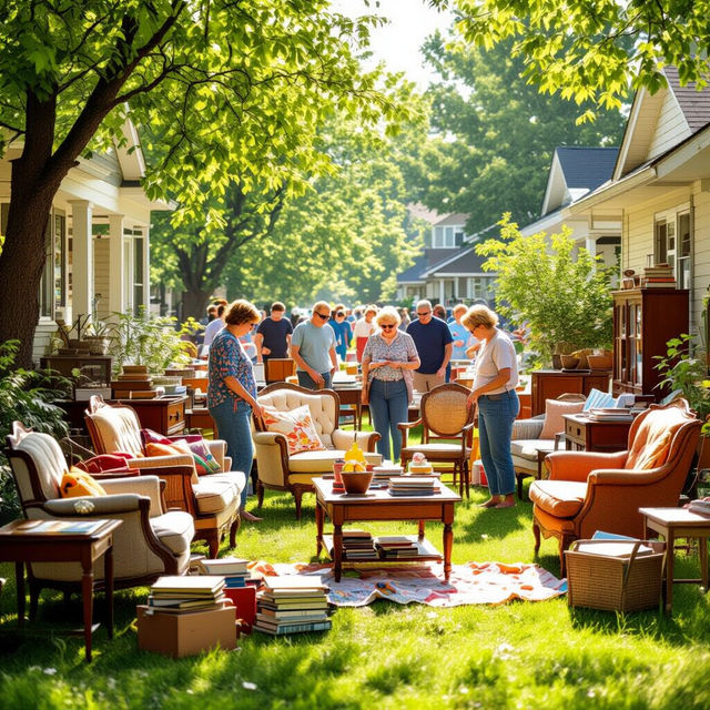 Yard Sale Images - AI Generated gallery