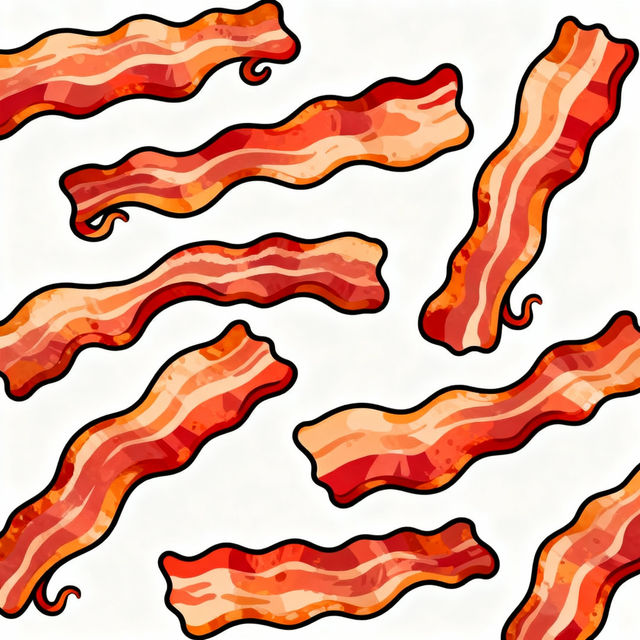 Bacon Clip Art - Made With AI gallery