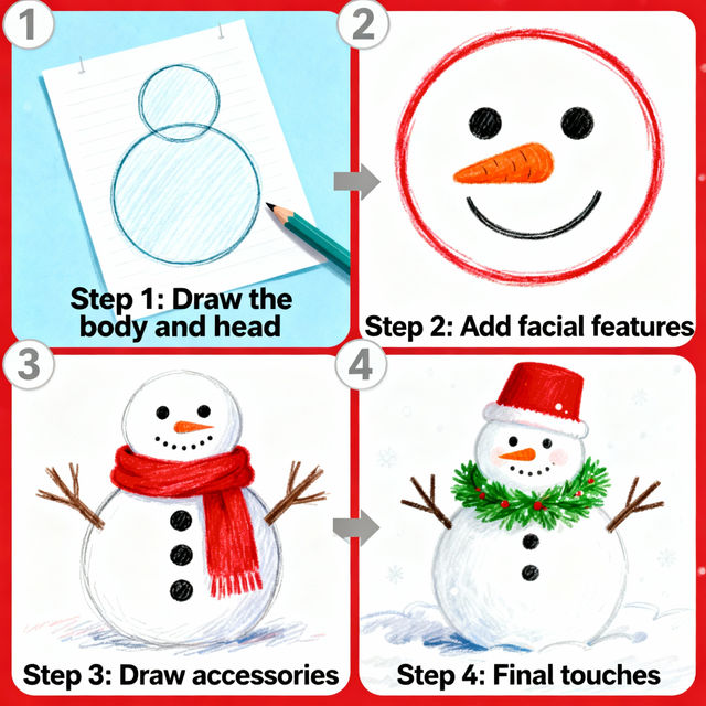 Directed Drawing Christmas gallery