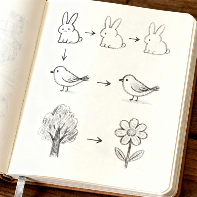 Drawing Ideas - Easy Step By Step gallery