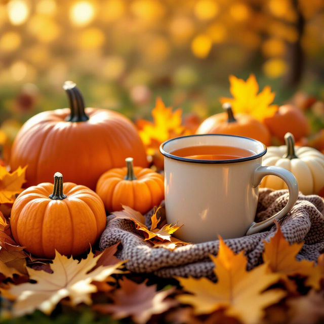 Hello Fall Images - Created with AI gallery